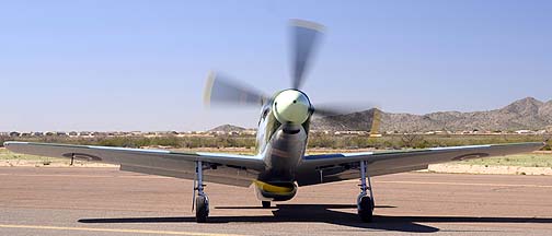 North American P-51H Mustang N49WB, Cactus Fly-in, March 3, 2012
